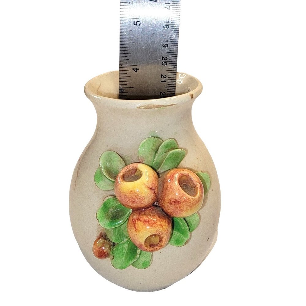 Vintage Italian Pottery Small 4 inch Handmade 1950s